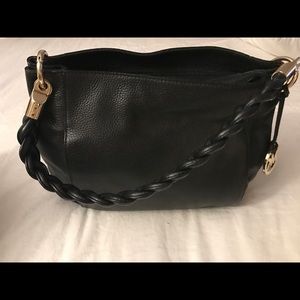 Black shoulder bag